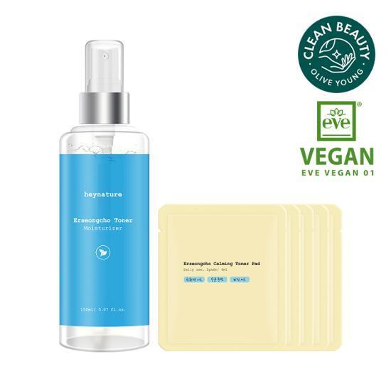 헤이네이처 어성초 스킨 토너 150ml 기획(+카밍 토너패드 5매)