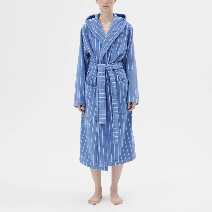 (U) HOODED BATHROBE (MARSEILLE)