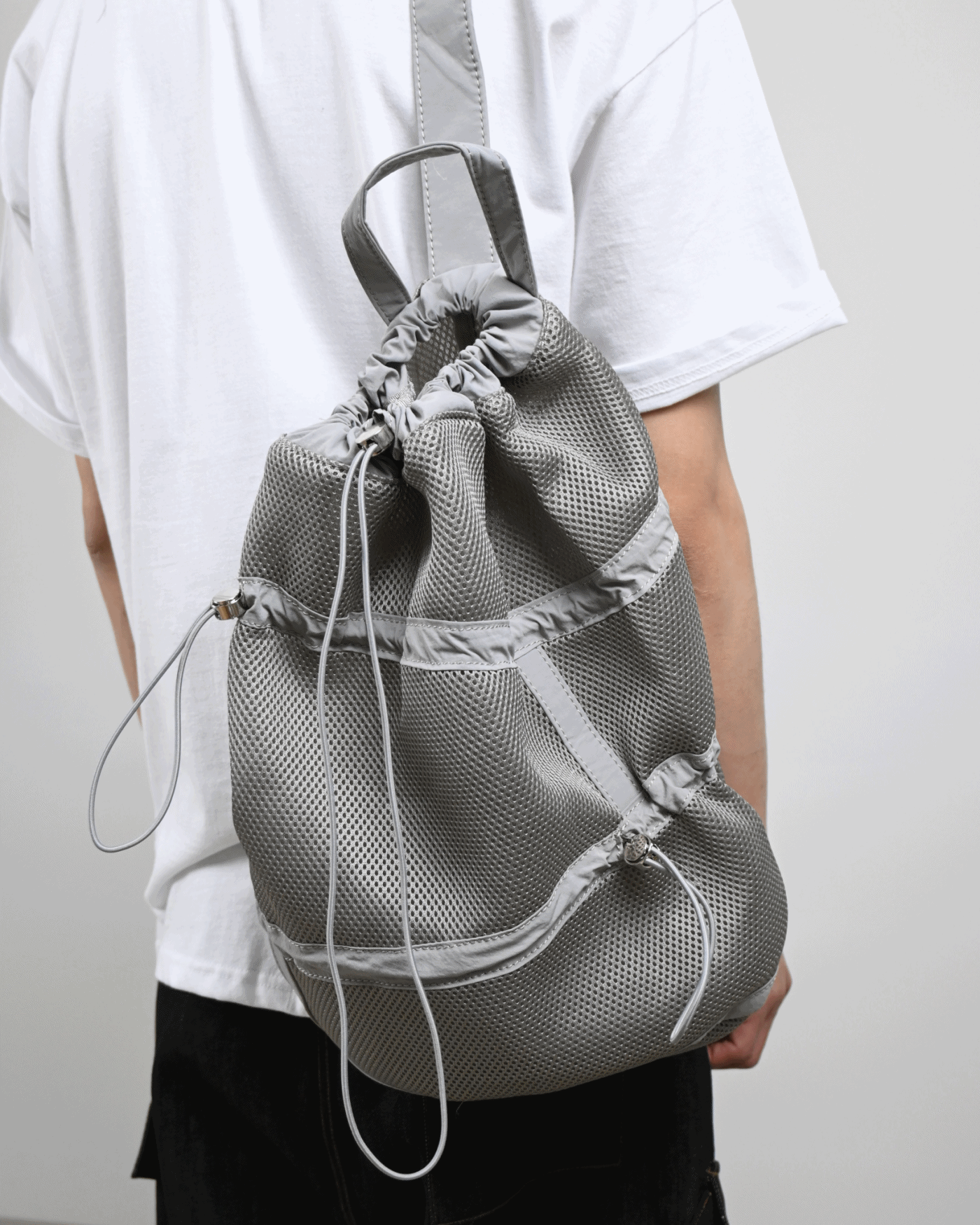 string net cross bag