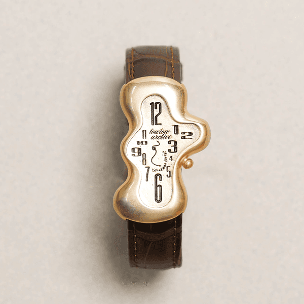 타임리스 트위스트 위슬릿 V3 브라운&골드