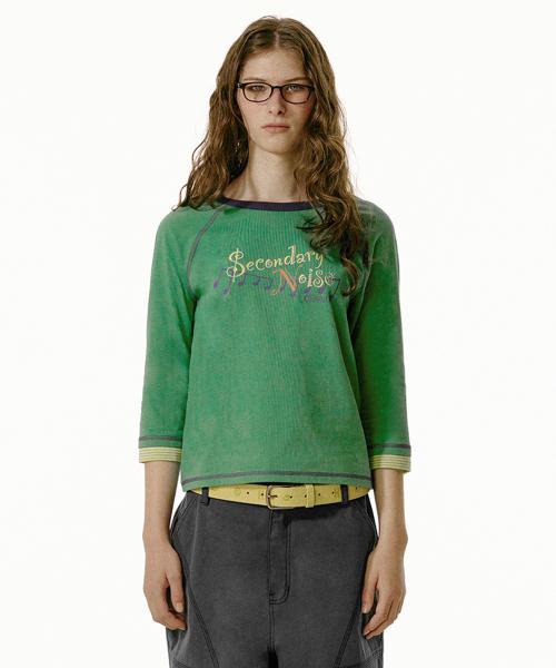 Flow Note L/S Tee Green