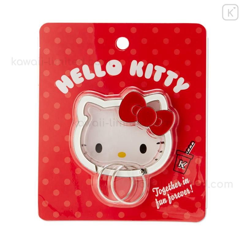 Japan Sanrio Face Frame Key Chain - Hello Kitty