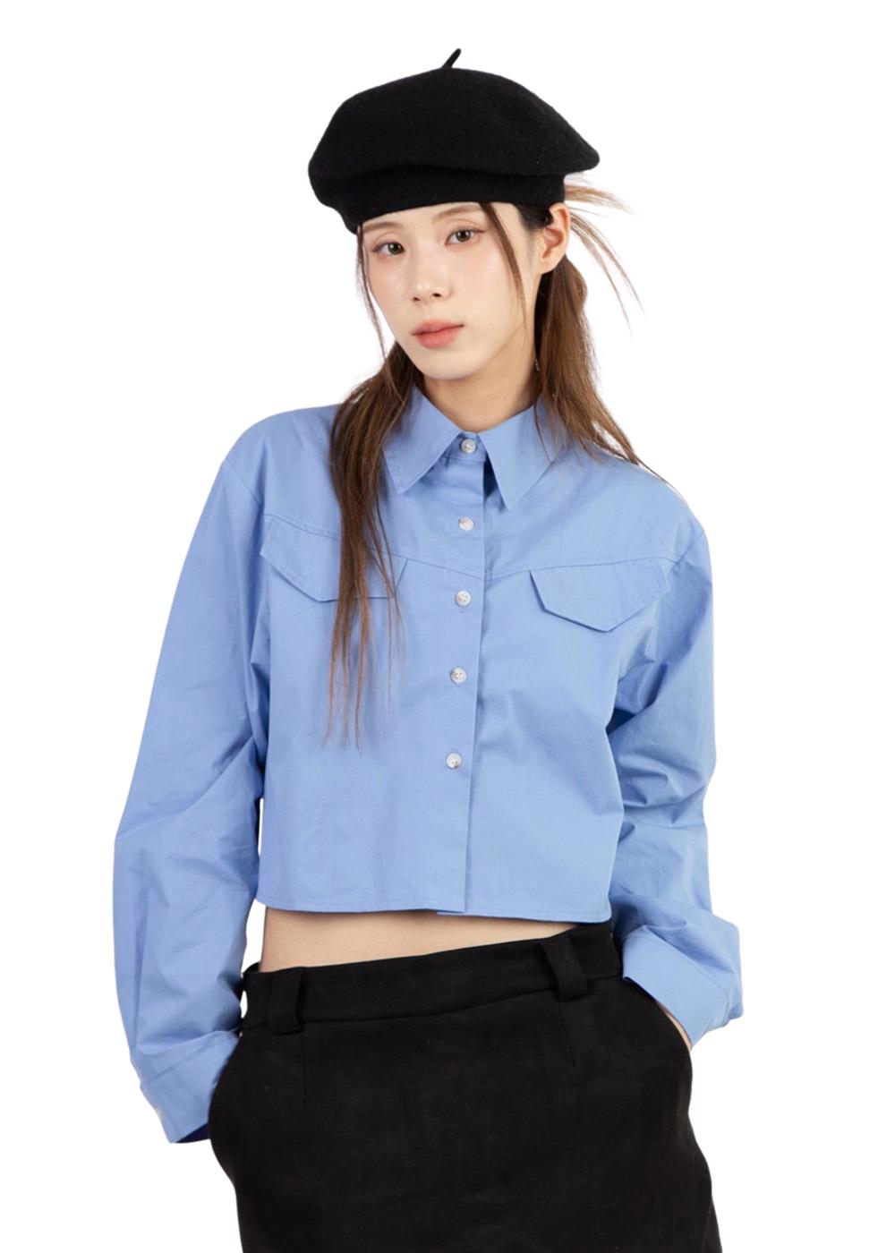 KENT CROPPED SHIRT