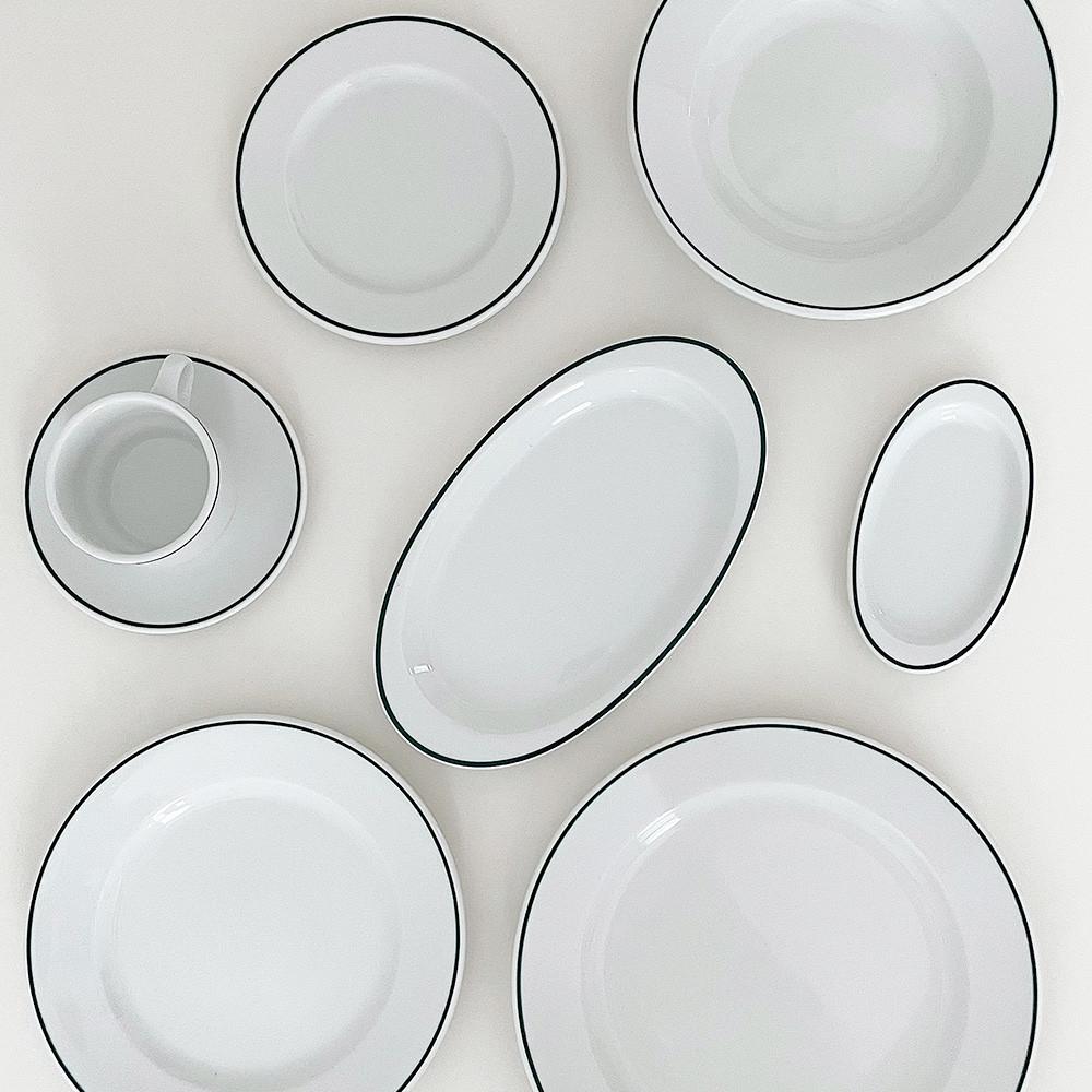 (당일/무료배송) 폴바살 Porvasal 이사바 디저트 플레이트 그릇