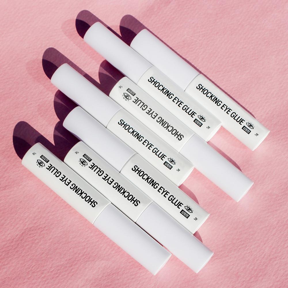 라벨영 쇼킹아이글루 5g 쌍액 성형펜 쌍커풀액 쌍커풀 안정성분 눈쳐짐방지 저자극