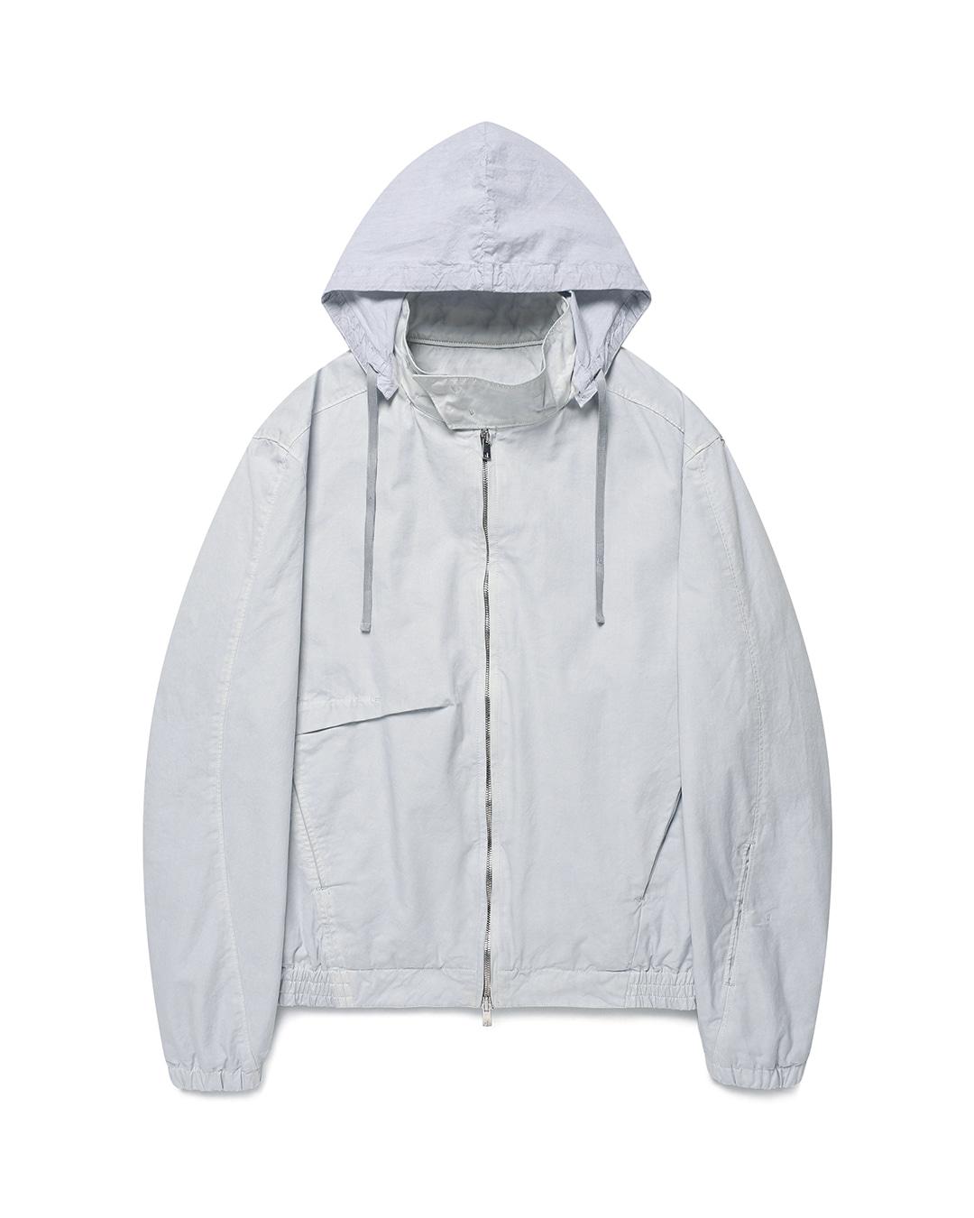 Side Tuck Jacket (Light Grey)