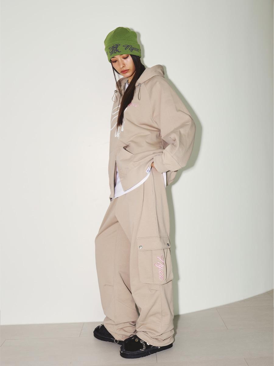 NYX FLOW CARGO JOGGER PANTS BEIGE