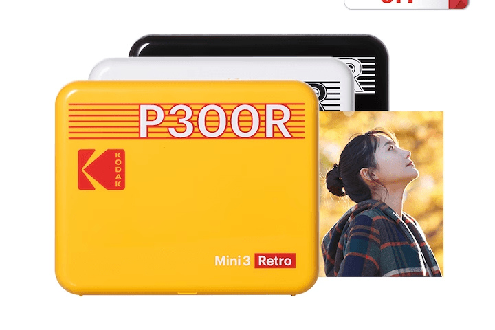 미니3 P300R (카트리지 8매 내장) 포토프린터 즉석 폴라로이드카메라