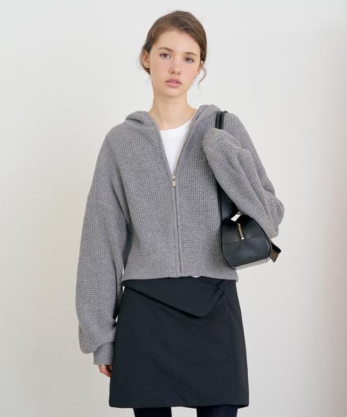 Roa Wool Hoodie Zip Up (3 Colors)