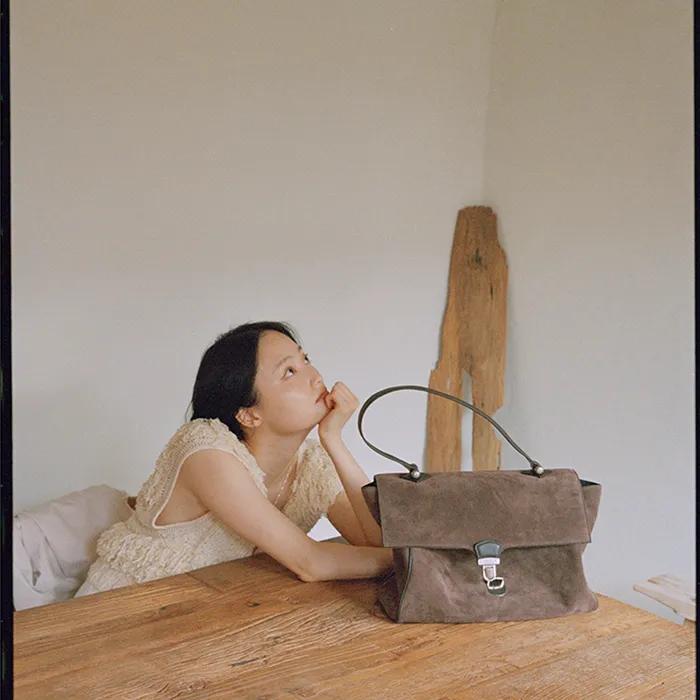 [29CM 단독] BRIEF BAG_ESPRESSO SUEDE