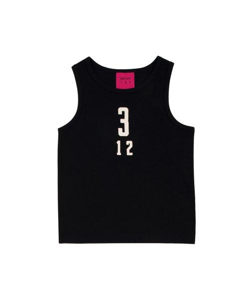 스위치 여성용 골지 슬리브리스(블랙)_SXS1TS56BK