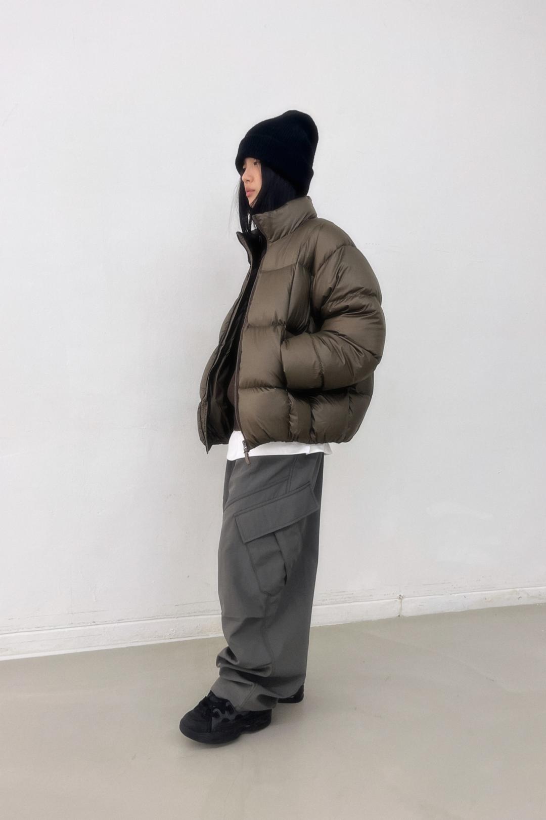 BLOCK DUCK DOWN JUMPER