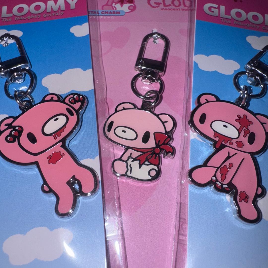 [망키야] 글루미베어 메탈 키링