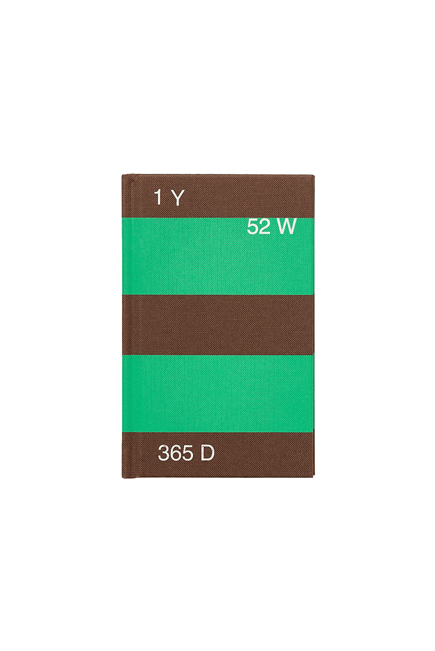 만년 다이어리 YWD Diary - 07 Brown Mint