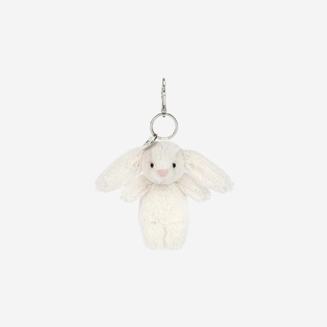 Jellycat Bashful Bunny Bag Charm Cream