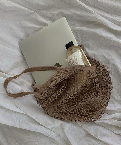 에이비글 로프 그물백 네트 장바구니 숄더백 라탄 메쉬가방