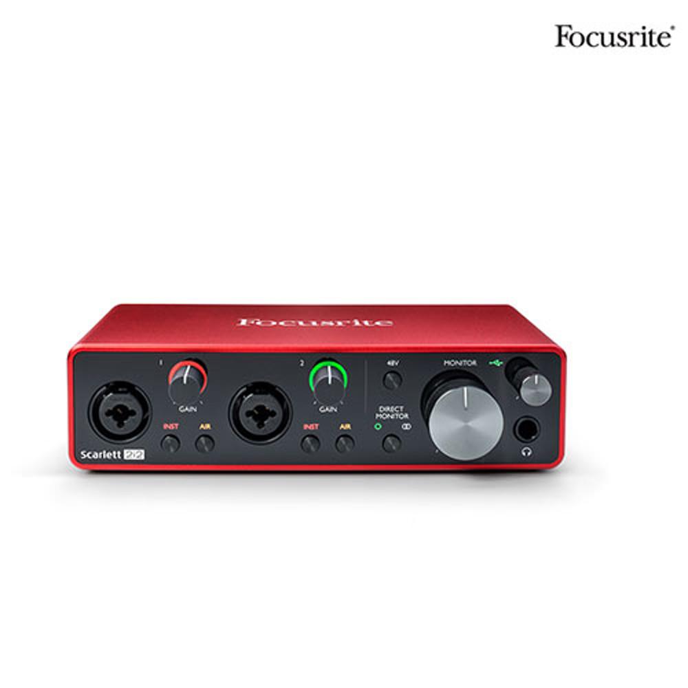 Focusrite Scarlett 2i2 3rd Gen 3세대 포커스라이트 스칼렛