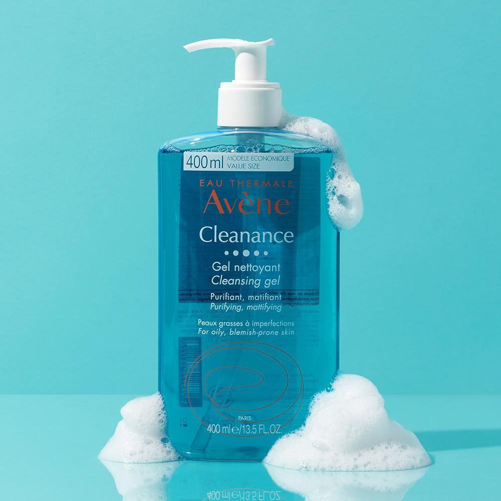 [아벤느] 클리낭스 클렌징 젤 400ml  (약산성 지성 수분 젤 클렌저)