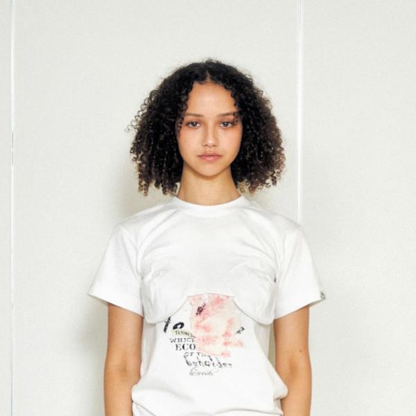 24 bustier layered t-shirts