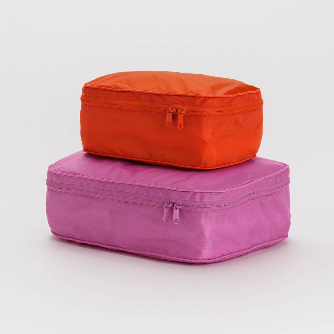 [BAGGU] Packing Cube Set_Lipstick