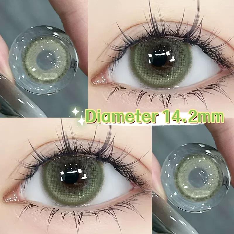 New Green 14.2mm Contact Lenses(6months wear)