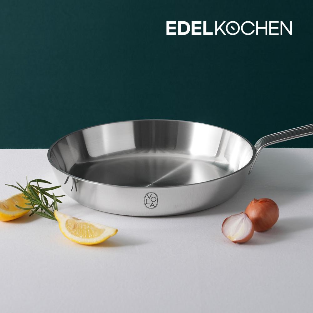 에델코첸 프리미엄 볼라 통5중 316 스텐 인덕션 후라이팬 인덕션용 24