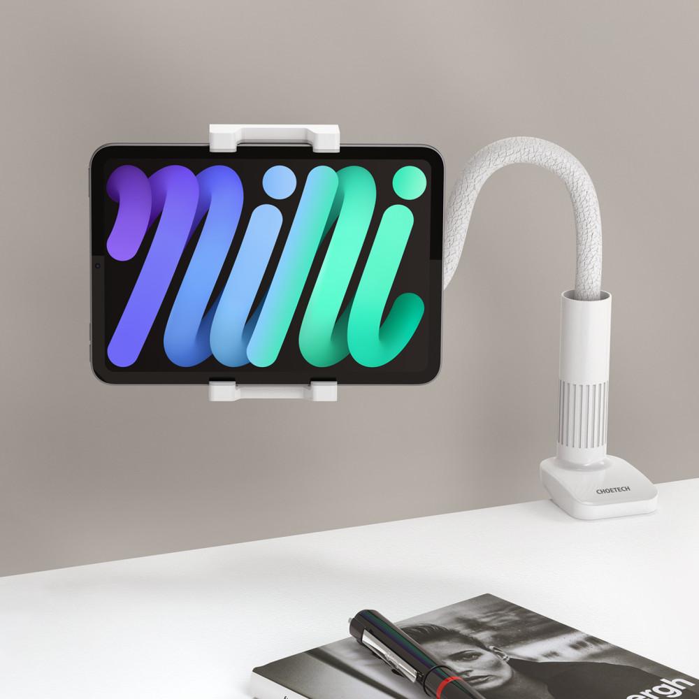 초텍 2in1 무선충전기 자바라 침대 거치대 핸드폰 태블릿 아이패드 T548-S