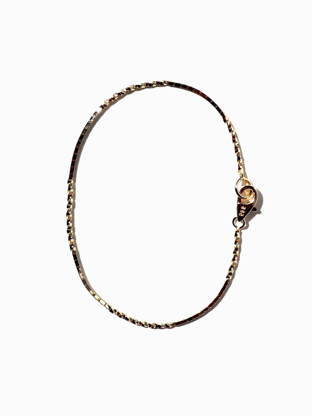 베이직 트위스트 체인 팔찌 ver.3