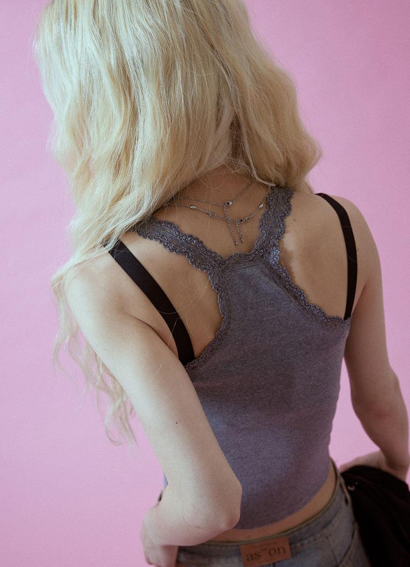 JACE SLEEVELESS / DARKGRAY