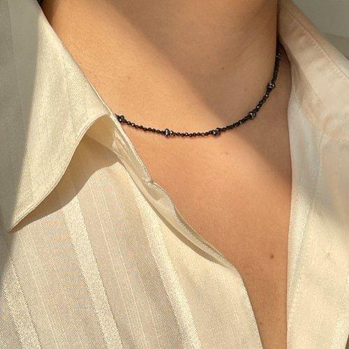 Black Spinel Choker