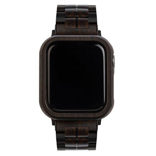애플워치 우드스트랩+베젤 : 블랙(흑단향나무)
