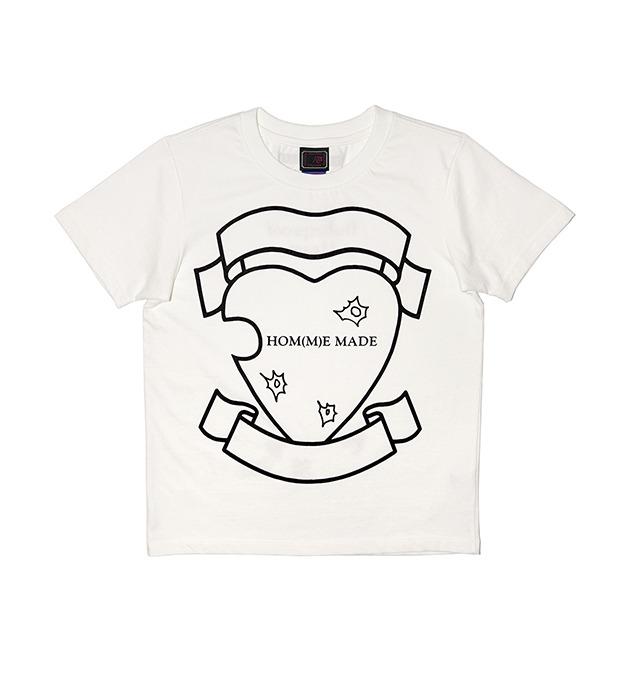 Bulletproof Heart  Just Fit tee (ivory white)