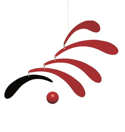 플렌스테드 모빌 리듬 레드 블랙