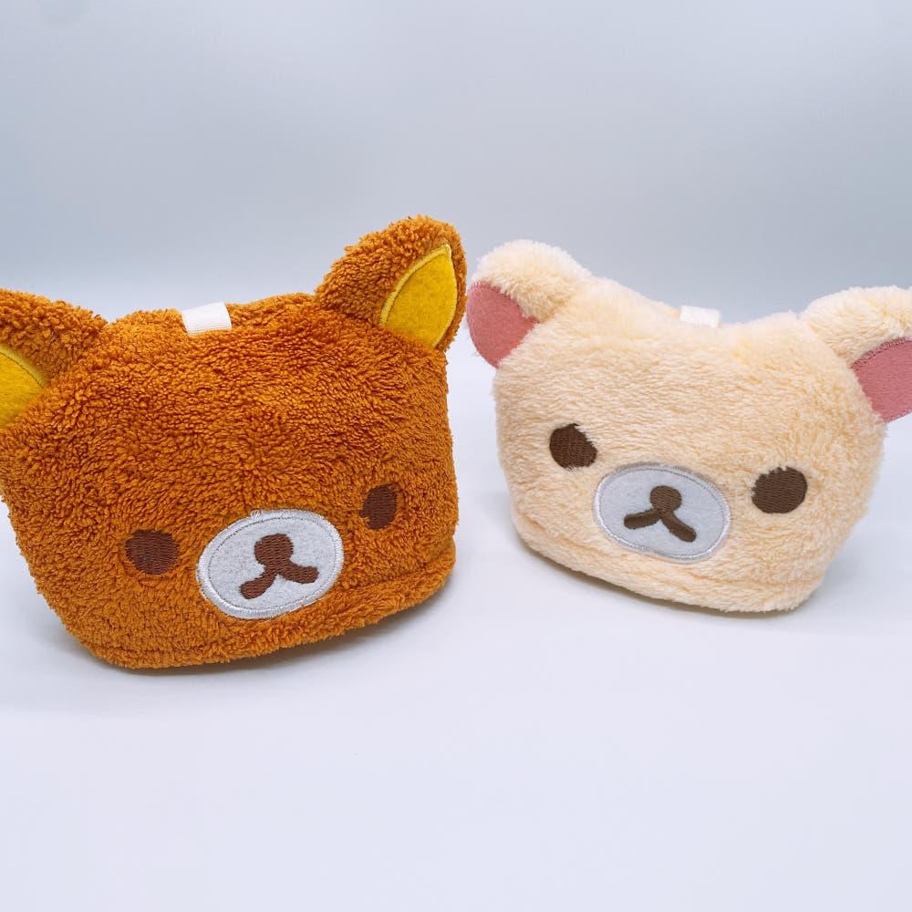 리락쿠마 2종 페이스 마이크로 루프 핸드 타월 캐릭터 수건 [일본 캐릭터 굿즈 직수입]