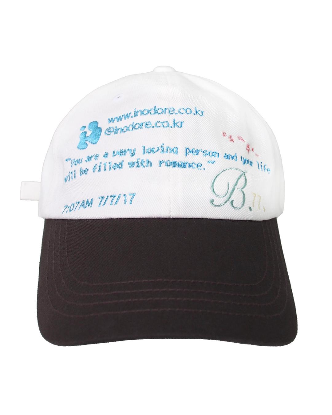 B.B.B Cap _ White  (5/12 예약발송)