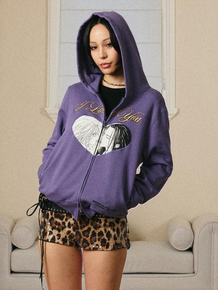 DSM Clever Heart Hooded Zip-Up