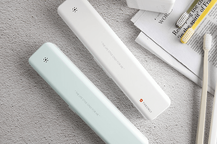 [국내생산] 디온리 휴대용 칫솔살균기 UV 램프 7분 자동 살균 NGS841