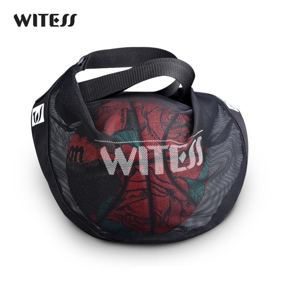 스포츠 훈련 메쉬 배낭 숄더 메신저 배낭 농구공 축구공 배구공 가방