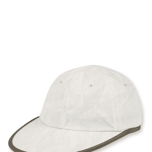 AR CREASED SIX PANEL CAP Ivory