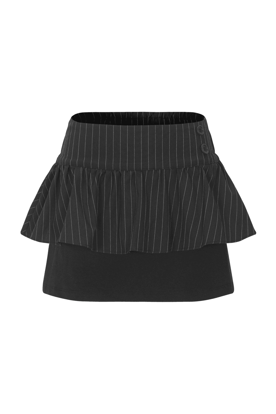 Stripe skirt pants