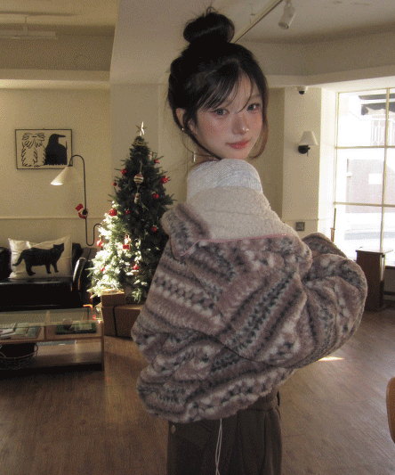 [한겨울용☃️] 가디 뽀글이 내피 양털 후리스 점퍼 - 3color