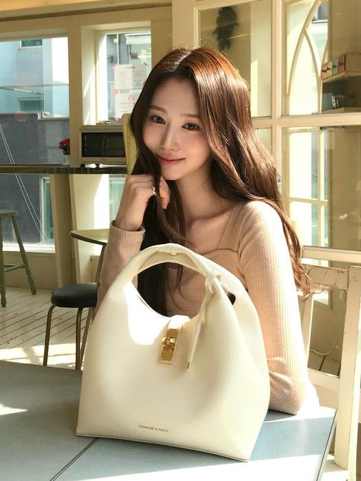 찬스 리사이클 턴락 버킷백_5colors CK2-10701618