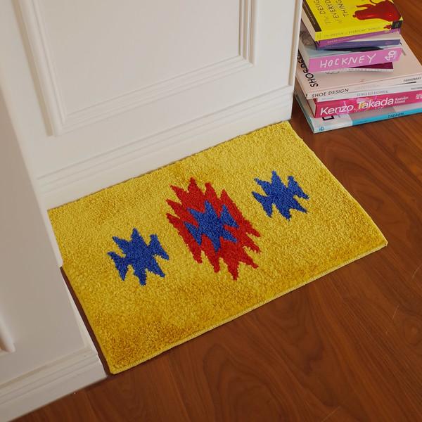 NAVAJO BATH MAT (MUSTARD)