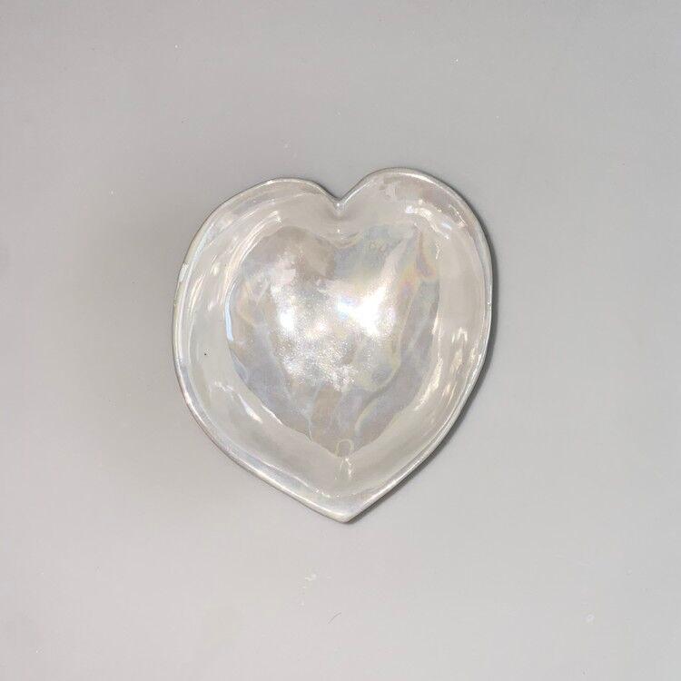 small heart dish (pearl)