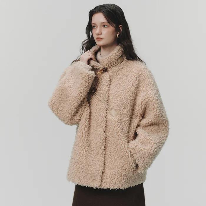 BABY BEAR wool coat_beige