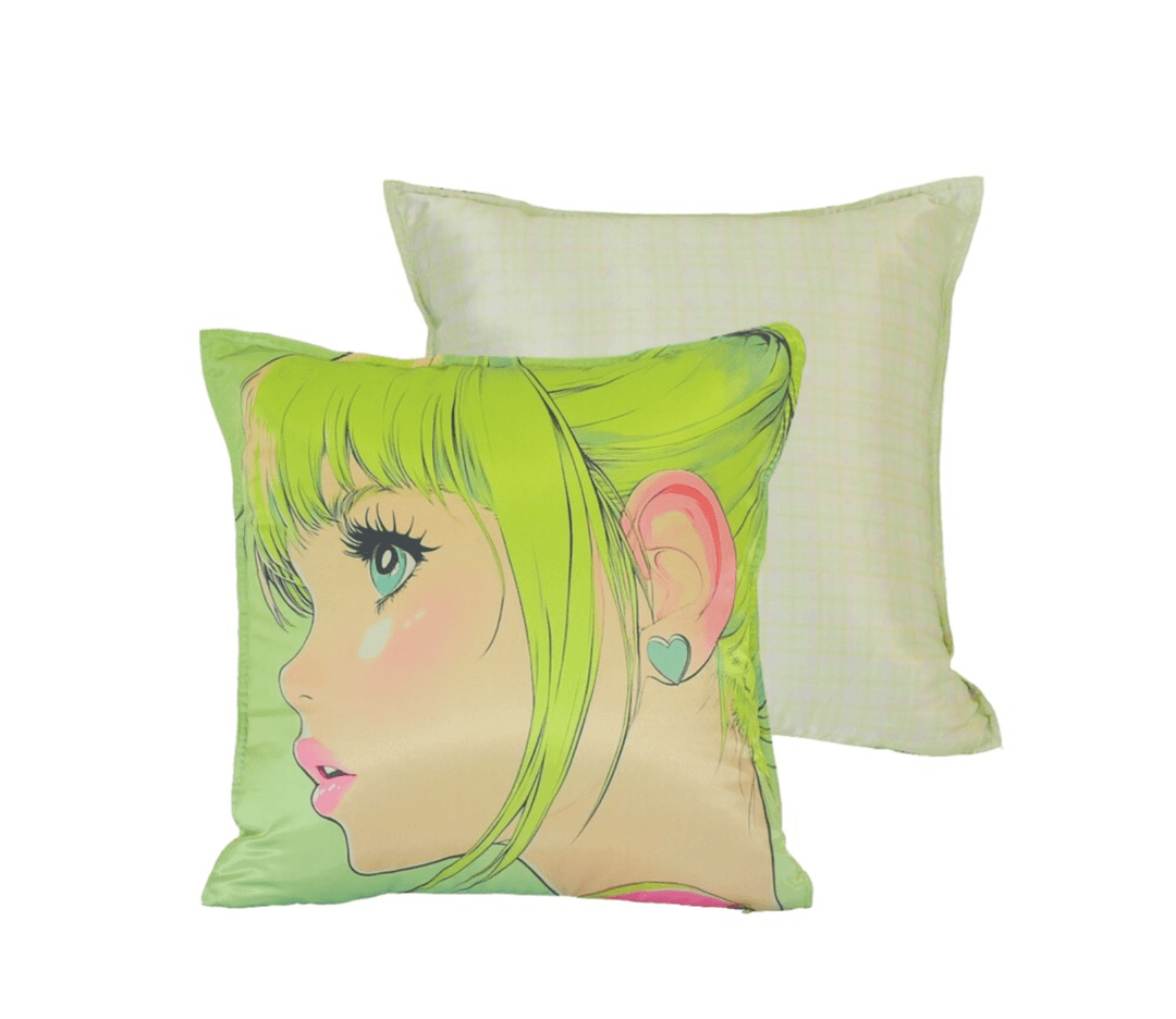 the girl cushion cover