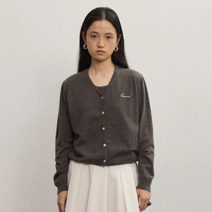 [2차리오더]FAIR KNIT TWIN CARDIGAN (GRAY)