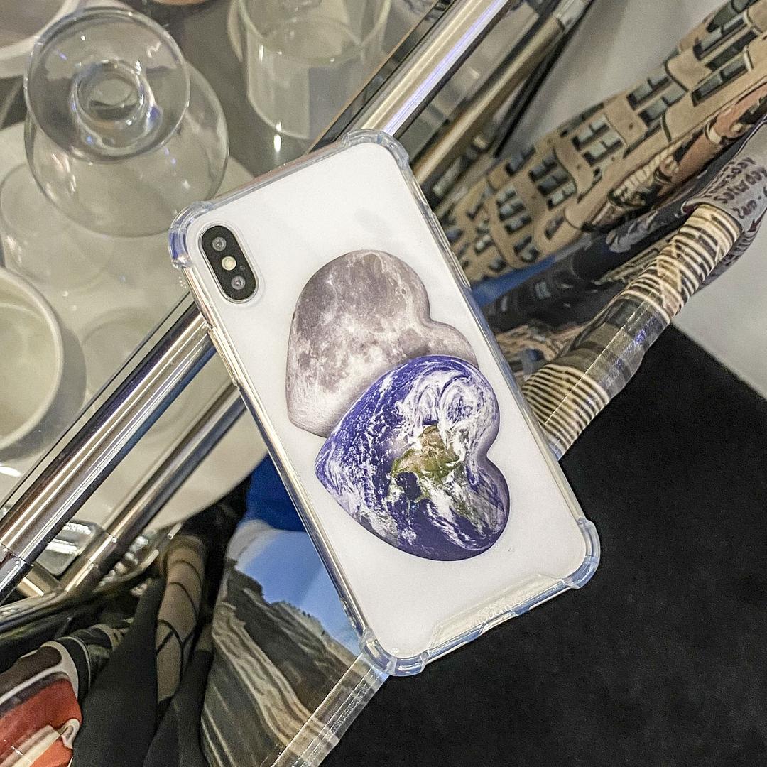 [Clear case] heart universe 하트 유니버스 클리어케이스