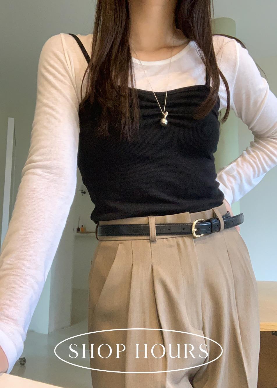 (MADE) 셔링 뷔스티에*바로배송