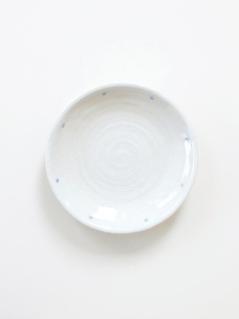 blue dot plate